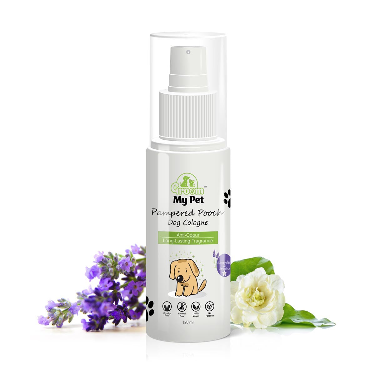 Pampered Pooch Cologne - Lavender & Jasmine - 120 ml