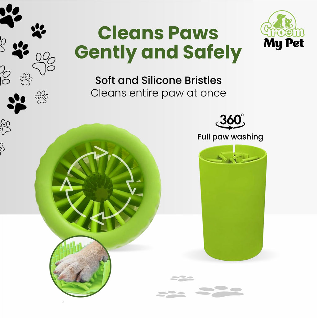 Dog Paw Cleaner (color may vary) medium size