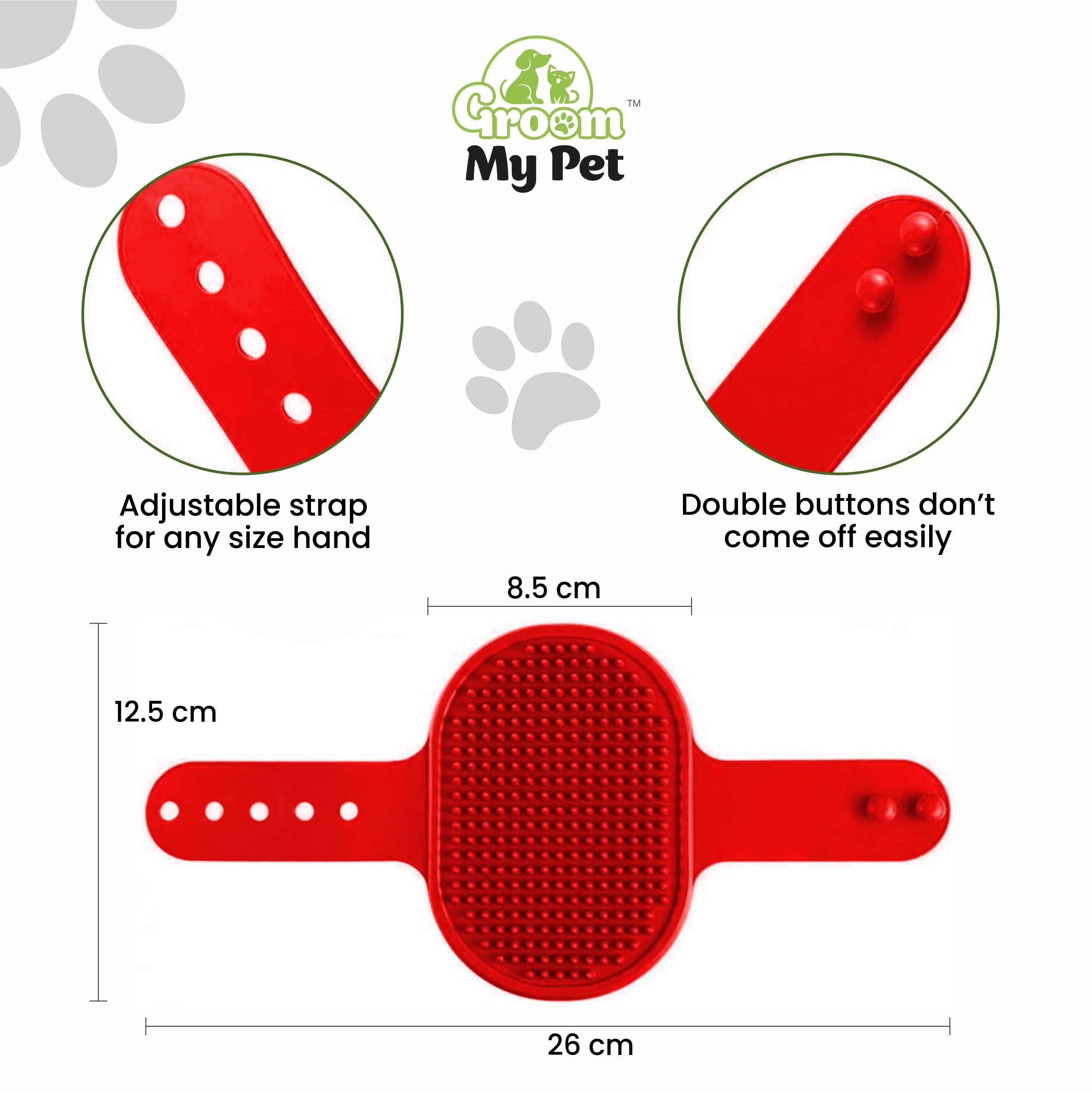 Bathing & Grooming Hand Brush