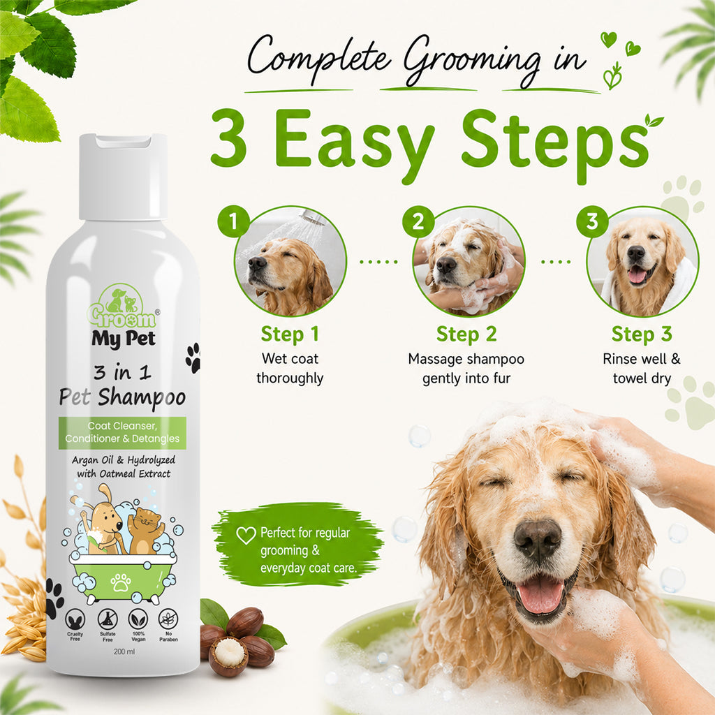 3-in-1 Pet Shampoo - 200 ml