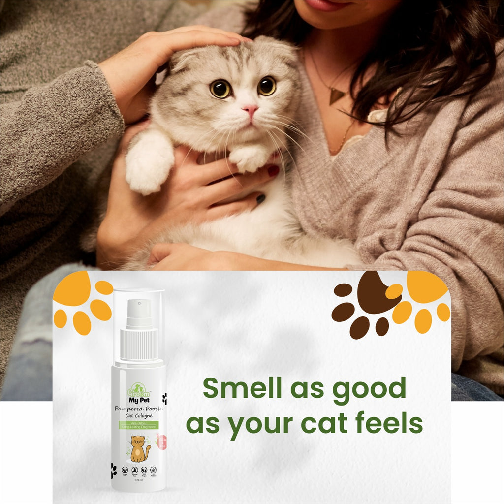 Cat Pampered Pooch Cologne - Vanilla & Rose-120ml