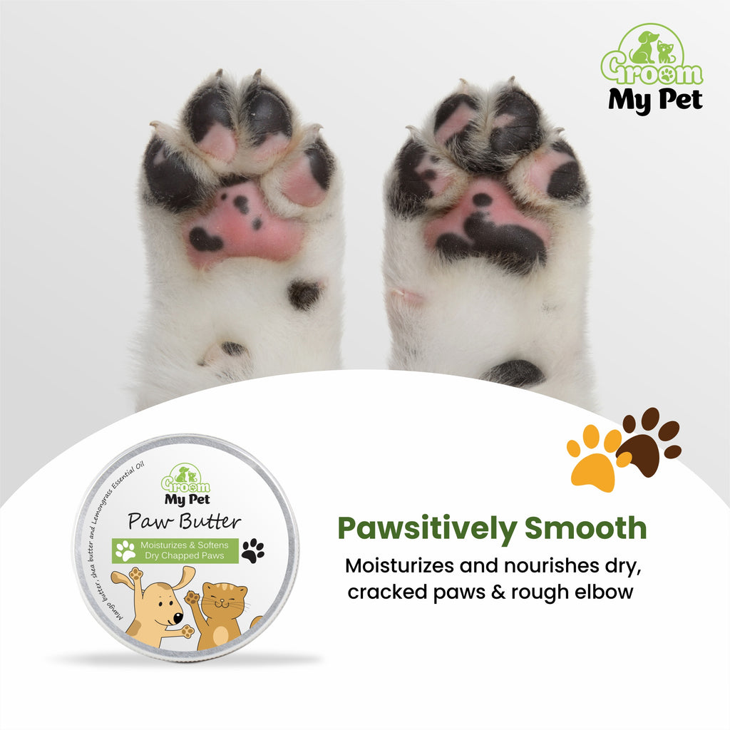 Free Dog Cologne - Lavender & Jasmine - 120ml + Pet Paw Butter - 100gm + Bathing & Grooming Hand Brush