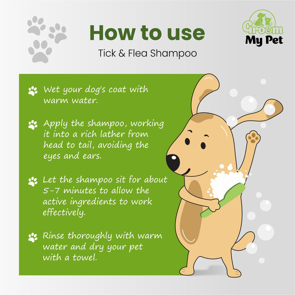 Tick & Flea Shampoo-200ml