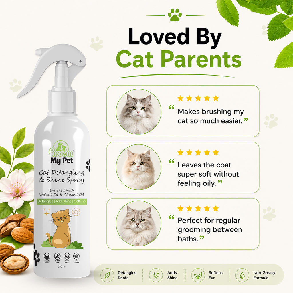 Cat Detangling & Shine Spray - 200 ml