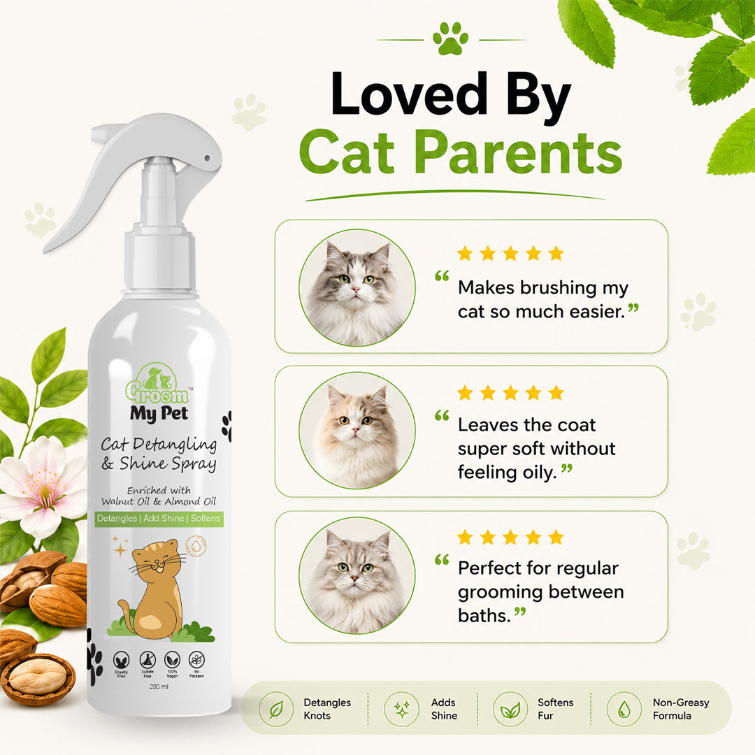 Cat Detangling & Shine Spray - 200 ml