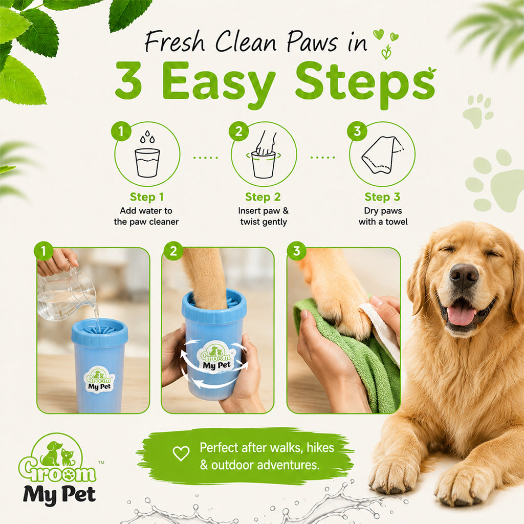 Dog Paw Cleaner (color may vary) big size