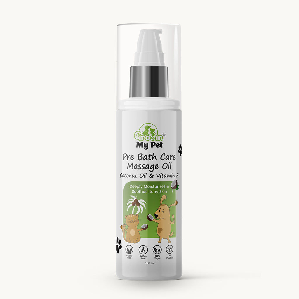 Groom My Pet Pre Bath Care & Massage Oil - 100 ml