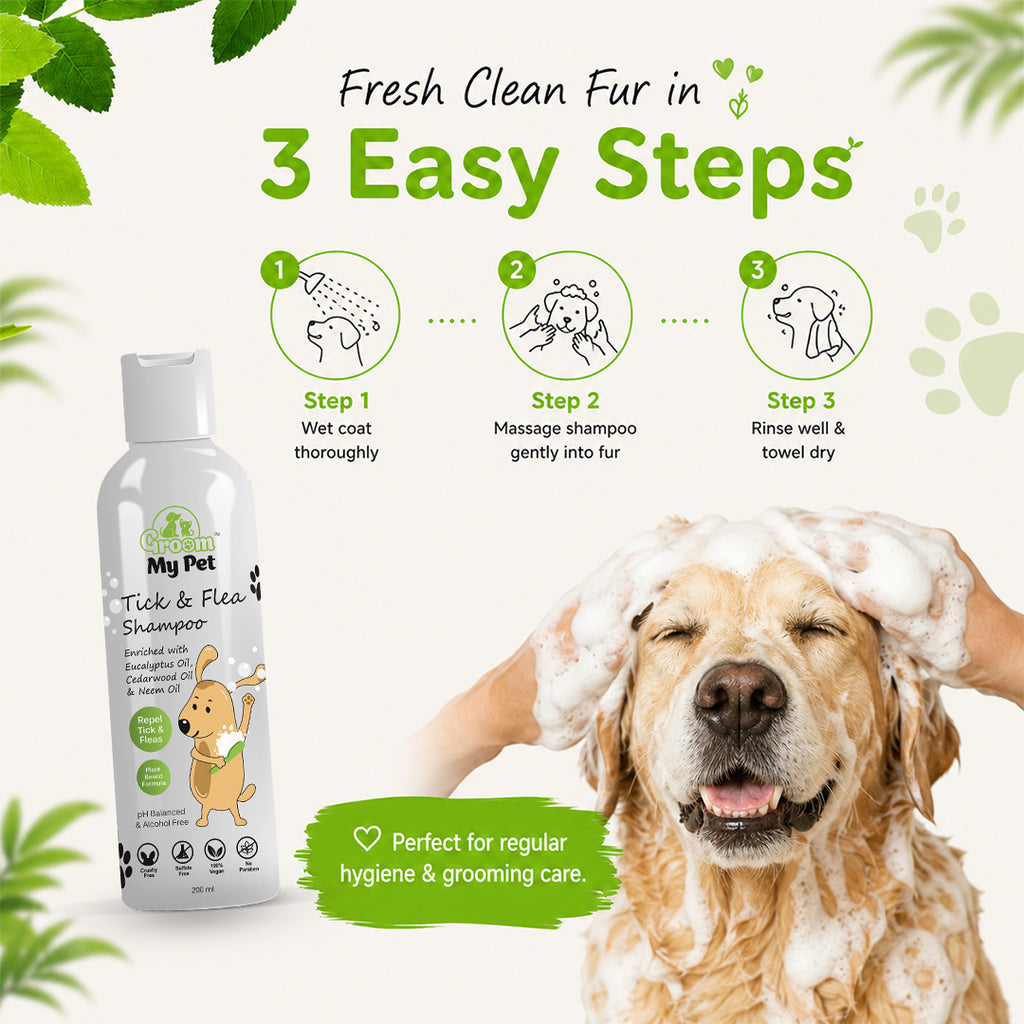 Tick & Flea Shampoo-200ml