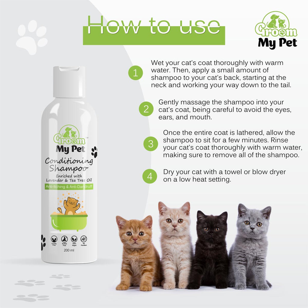 Cat Conditioning Shampoo- 200 ml