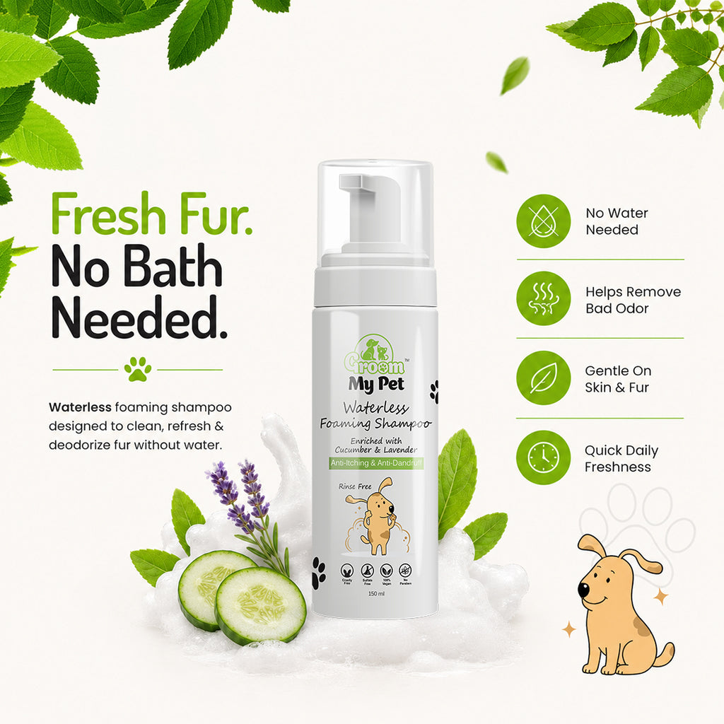 Waterless Foaming Shampoo - 150 ml