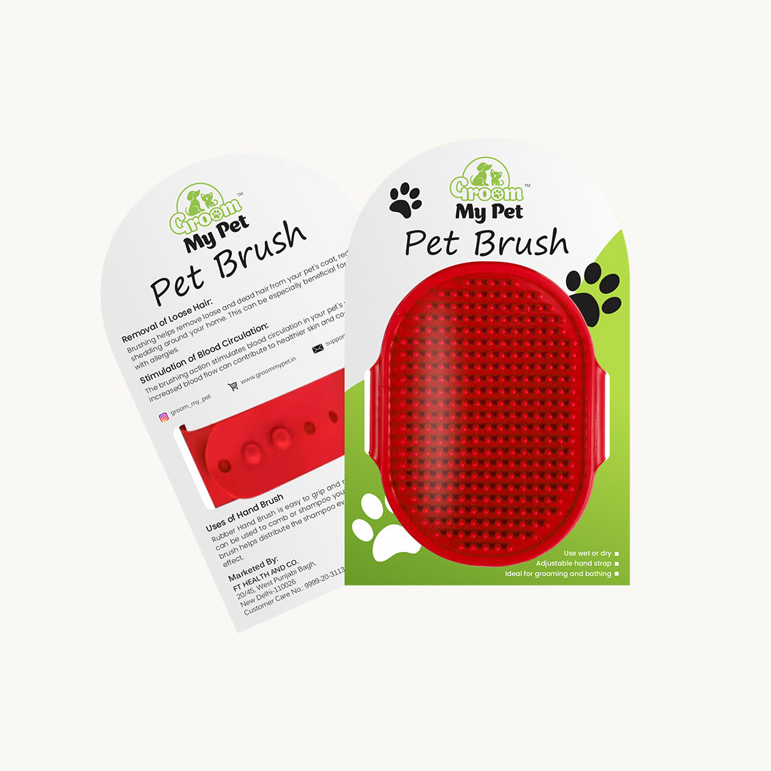 Bathing & Grooming Hand Brush