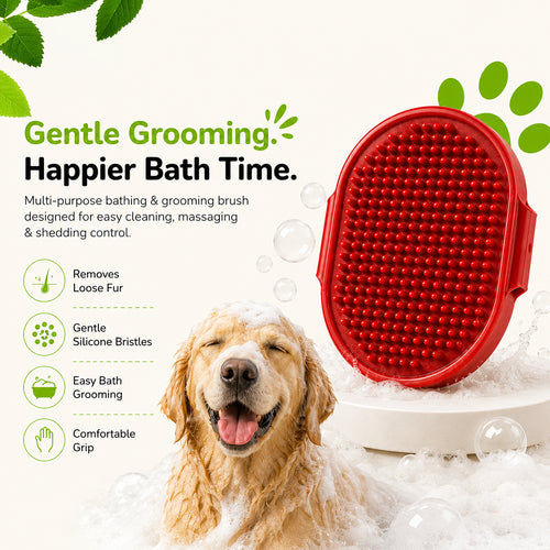 Bathing & Grooming Hand Brush
