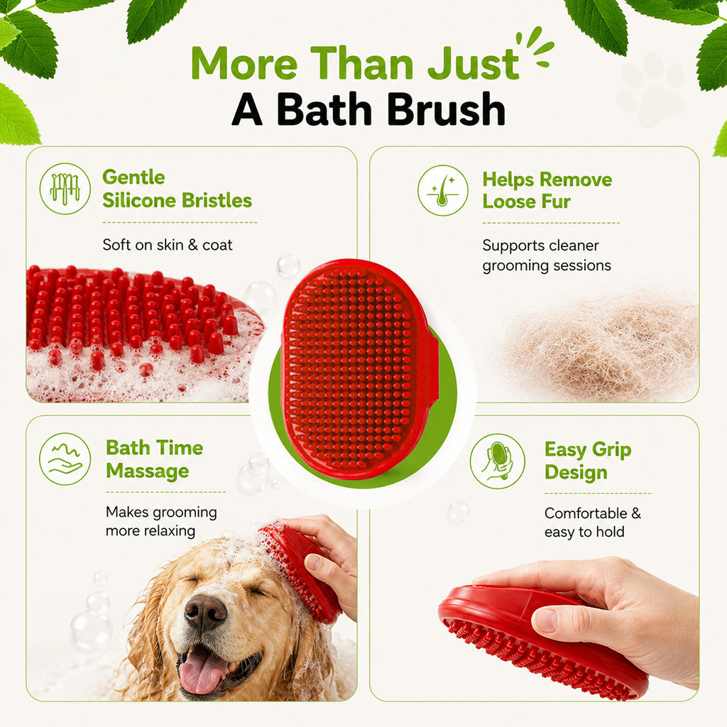 Bathing & Grooming Hand Brush