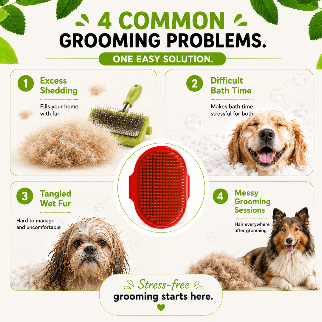 Bathing & Grooming Hand Brush