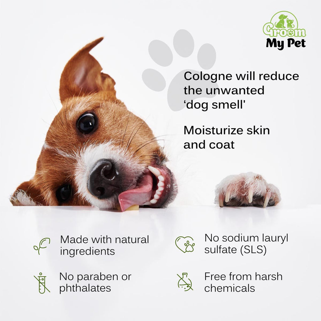 Pampered Pooch Cologne - Lemongrass & Pine - 120 ml