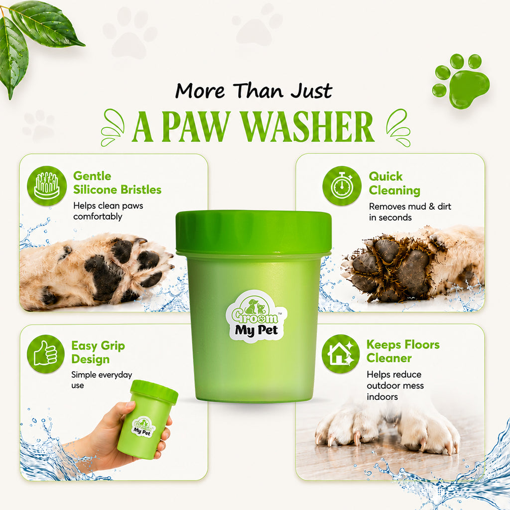Dog Paw Cleaner (color may vary) medium size