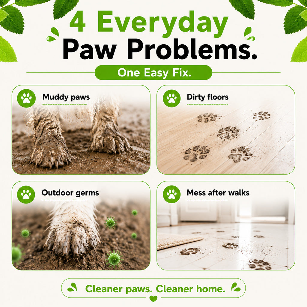 Dog Paw Cleaner (color may vary) medium size