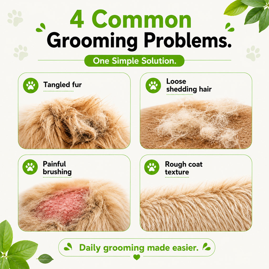 Pet Double Side Steel Comb for Dogs and Cats (color may vary)