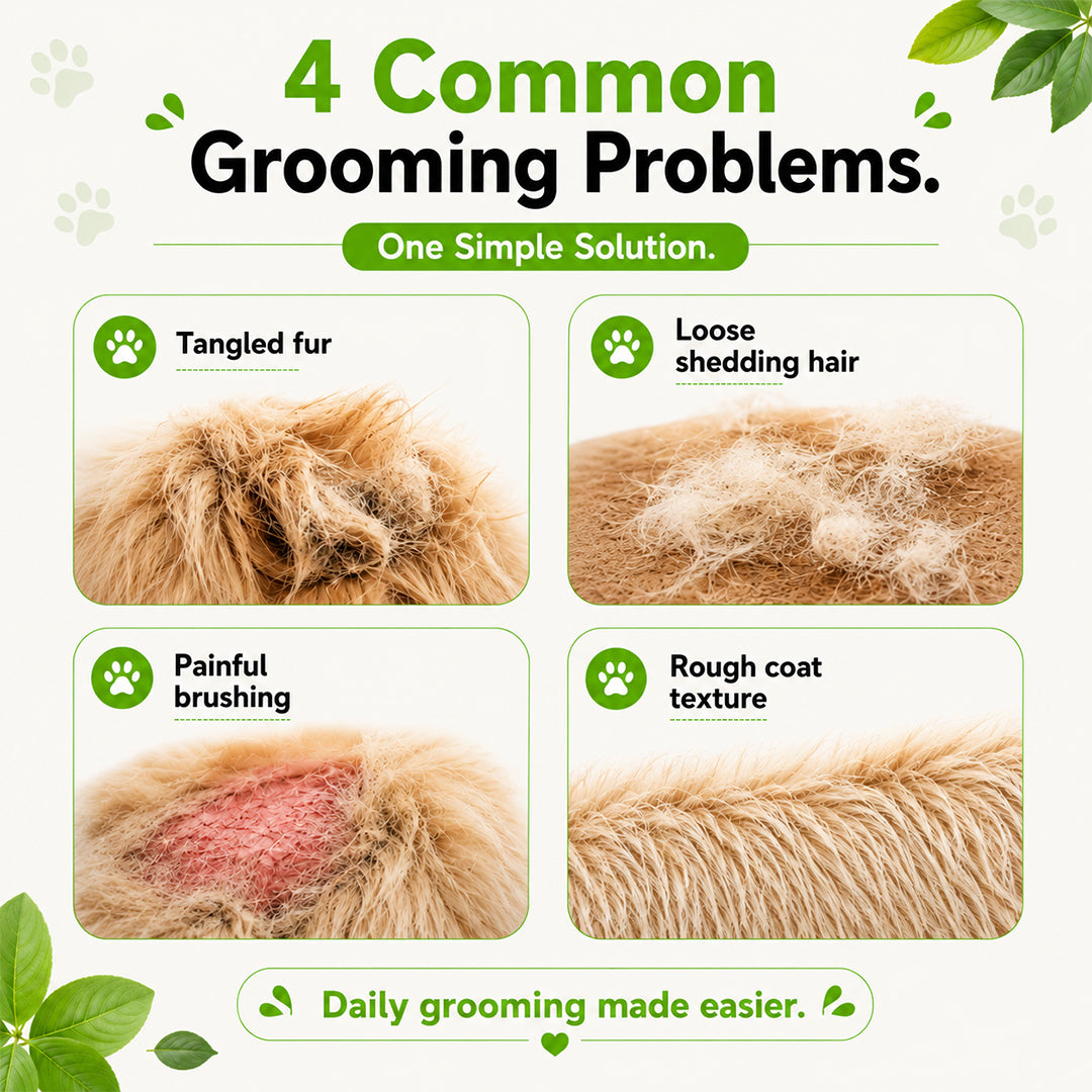Pet Double Side Steel Comb for Dogs and Cats (color may vary)